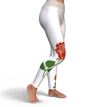 Load image into Gallery viewer, Rose Yoga Leggings
