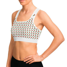 Load image into Gallery viewer, Rose Sports Bra

