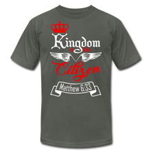 Load image into Gallery viewer, Kingdom of God Citizen Unisex Jersey T-Shirt by Bella + Canvas - asphalt
