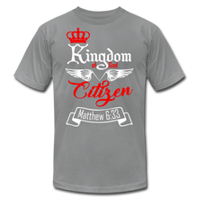 Load image into Gallery viewer, Kingdom of God Citizen Unisex Jersey T-Shirt by Bella + Canvas - slate
