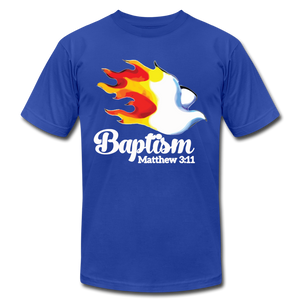Unisex Jersey T-Shirt by Bella + Canvas - royal blue