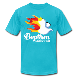 Unisex Jersey T-Shirt by Bella + Canvas - turquoise