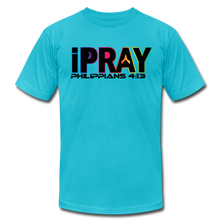 Load image into Gallery viewer, Unisex Jersey T-Shirt by Bella + Canvas - turquoise
