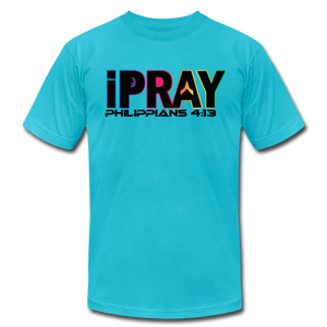 Unisex Jersey T-Shirt by Bella + Canvas - turquoise