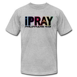 Unisex Jersey T-Shirt by Bella + Canvas - heather gray