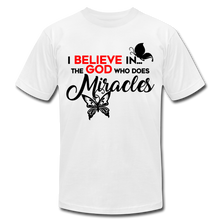 Load image into Gallery viewer, I Believe in the God Unisex Jersey T-Shirt by Bella + Canvas - white
