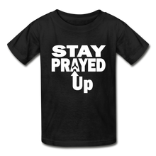 Load image into Gallery viewer, Stay Prayed Up Gildan Ultra Cotton Youth T-Shirt - black

