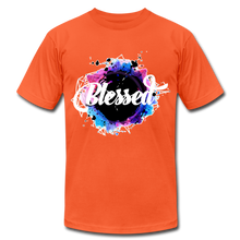Load image into Gallery viewer, Blessed Unisex Jersey T-Shirt by Bella + Canvas - orange
