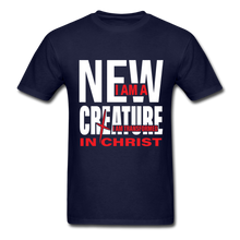 Load image into Gallery viewer, I am A New Creature in Christ - navy
