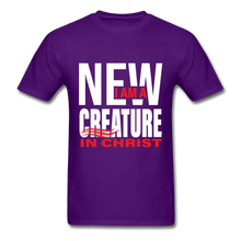 Load image into Gallery viewer, I am A New Creature T-Shirt - purple
