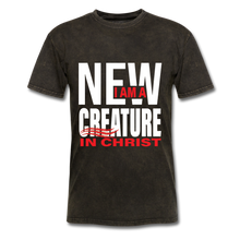 Load image into Gallery viewer, I am A New Creature T-Shirt - mineral black
