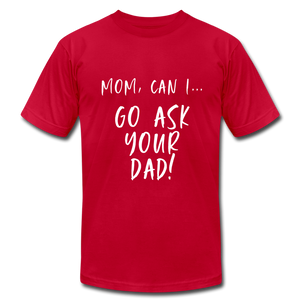 Ask Your Mom - red