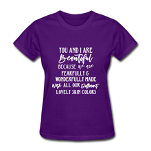 Load image into Gallery viewer, You and I Are Beautiful - purple
