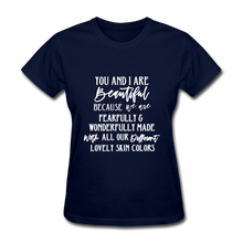 Load image into Gallery viewer, You and I Are Beautiful - navy
