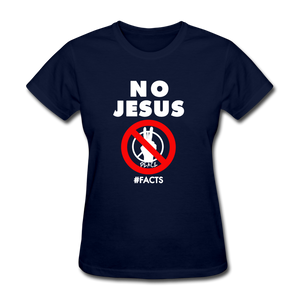No Jesus No Peace - navy