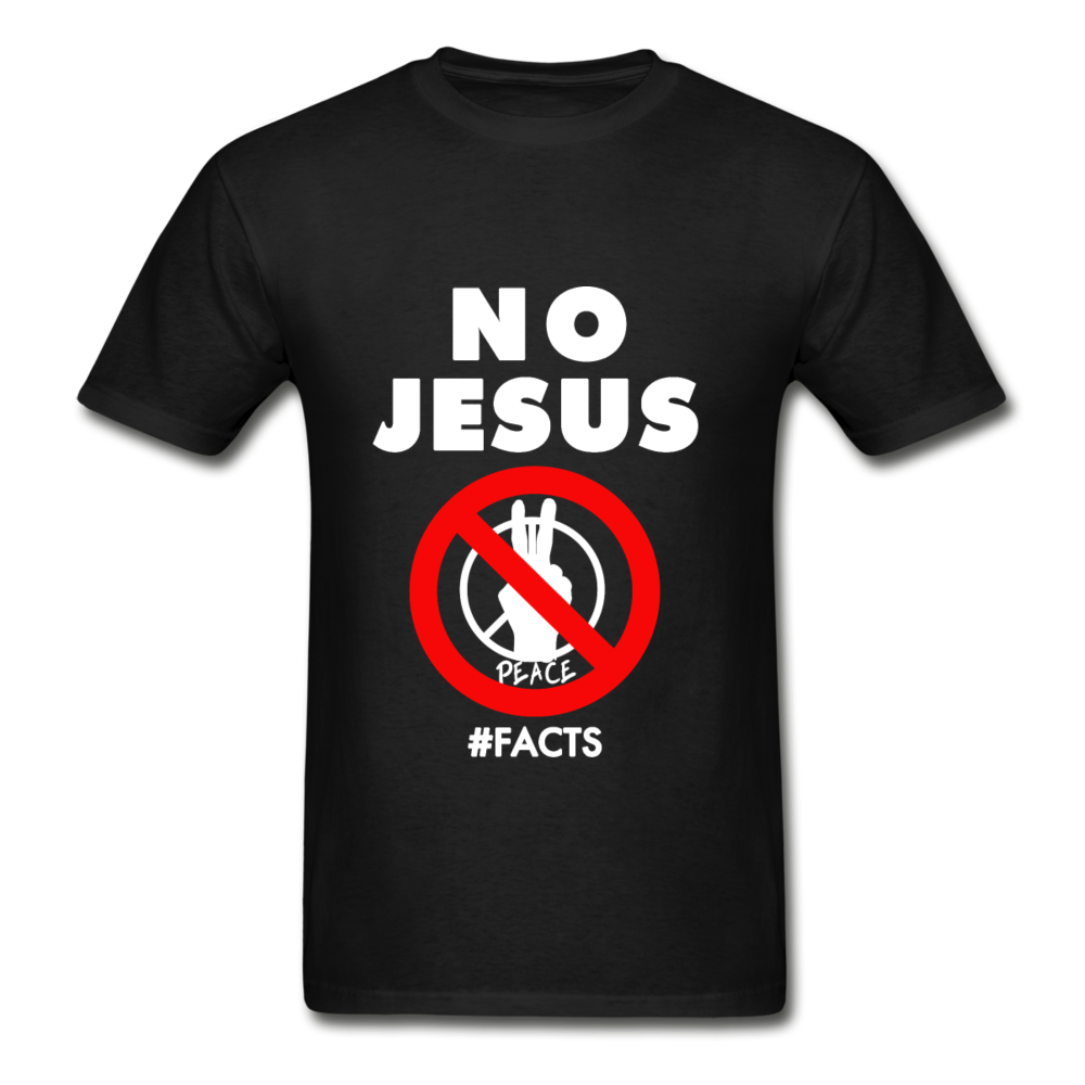lNo Jesus No Peace - black