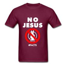 Load image into Gallery viewer, lNo Jesus No Peace - burgundy
