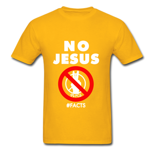lNo Jesus No Peace - gold