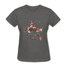 Load image into Gallery viewer, I Love My Sister, My Sister, Forever My Friend Women&#39;s T-Shirt - charcoal
