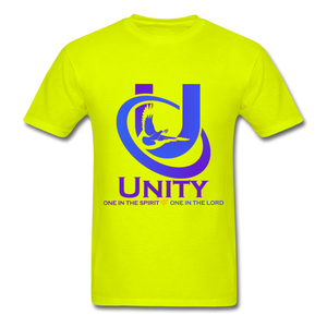 Unity Unisex Classic T-Shirt - safety green