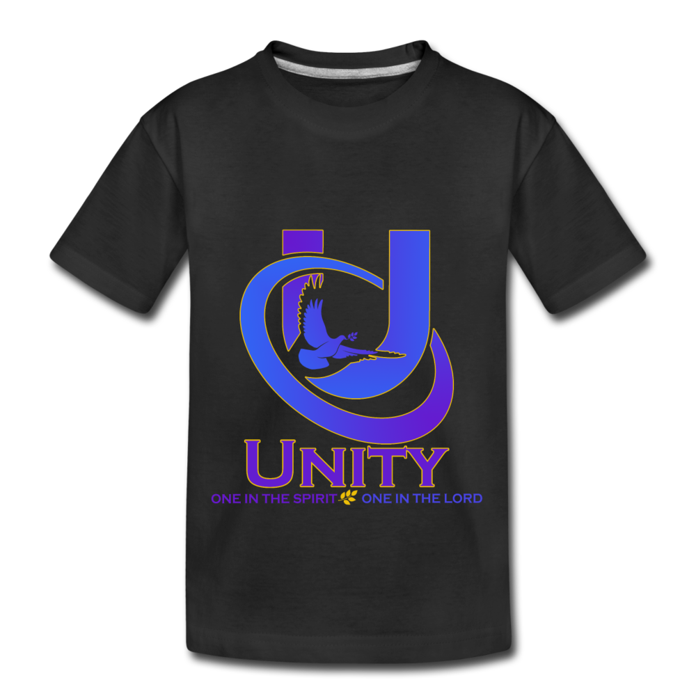 Unity Kids' Premium T-Shirt - black