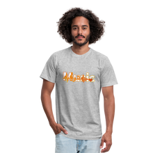 Load image into Gallery viewer, Music Unisex Jersey T-Shirt by Bella + Canvas - heather gray
