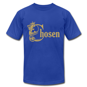 Chosen Unisex Jersey T-Shirt by Bella + Canvas - royal blue