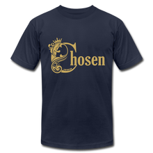 Load image into Gallery viewer, Chosen Unisex Jersey T-Shirt by Bella + Canvas - navy
