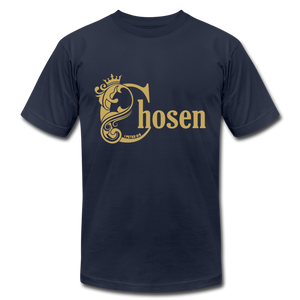 Chosen Unisex Jersey T-Shirt by Bella + Canvas - navy