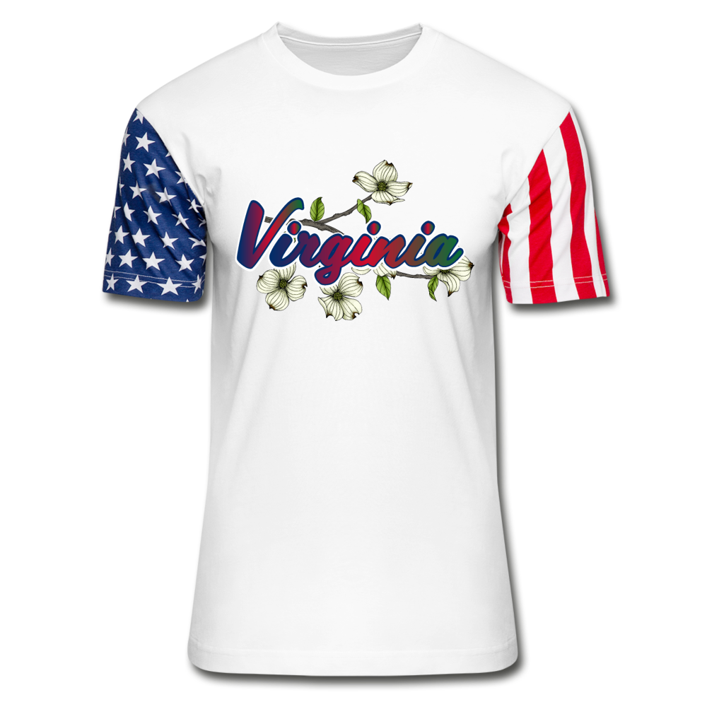 Virginia Stars & Stripes T-Shirt - white