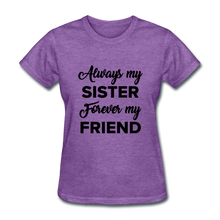 Load image into Gallery viewer, Always my Women&#39;s T-Shirt - purple heather
