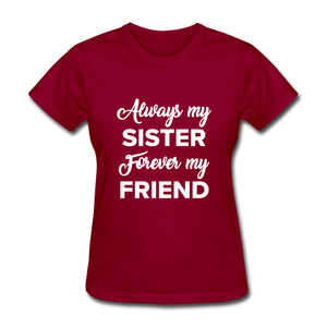 Women's T-Shirt - dark red