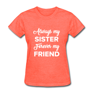 Women's T-Shirt - heather coral