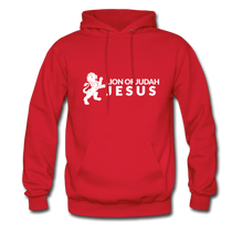 Load image into Gallery viewer, Lion of Judah (Inspired by Kendall) Men&#39;s Hoodie - red
