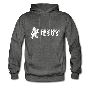 Lion of Judah (Inspired by Kendall) Men's Hoodie - charcoal gray