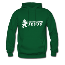 Load image into Gallery viewer, Lion of Judah (Inspired by Kendall) Men&#39;s Hoodie - forest green
