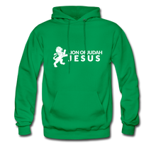 Load image into Gallery viewer, Lion of Judah (Inspired by Kendall) Men&#39;s Hoodie - kelly green
