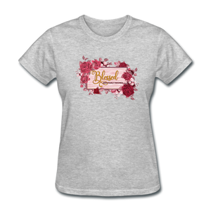 Blessed and Highly Favored - heather gray