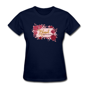 Blessed and Highly Favored - navy