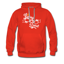 Load image into Gallery viewer, Living in the Spirit Men’s Premium Hoodie - red
