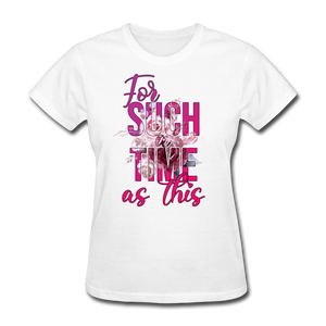 For Such a Time as This - white