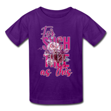 Load image into Gallery viewer, For Such a Time as This Kids&#39; T-Shirt - purple
