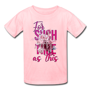 For Such a Time as This Kids' T-Shirt - pink