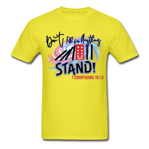 Don't Fall for Anything Unisex Classic T-Shirt - yellow