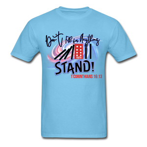 Don't Fall for Anything Unisex Classic T-Shirt - aquatic blue