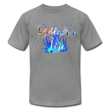 Load image into Gallery viewer, Refiner&#39;s Fire Unisex Jersey T-Shirt by Bella + Canvas - slate
