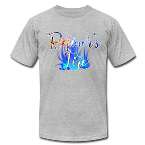 Refiner's Fire Unisex Jersey T-Shirt by Bella + Canvas - heather gray