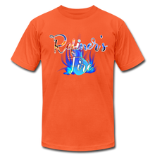 Load image into Gallery viewer, Refiner&#39;s Fire Unisex Jersey T-Shirt by Bella + Canvas - orange
