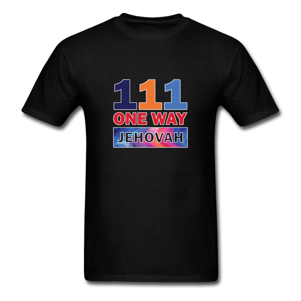 111 One Way Jehovah Unisex Classic T-Shirt - black