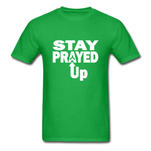 Load image into Gallery viewer, Stay Prayed Up Unisex Classic T-Shirt - bright green
